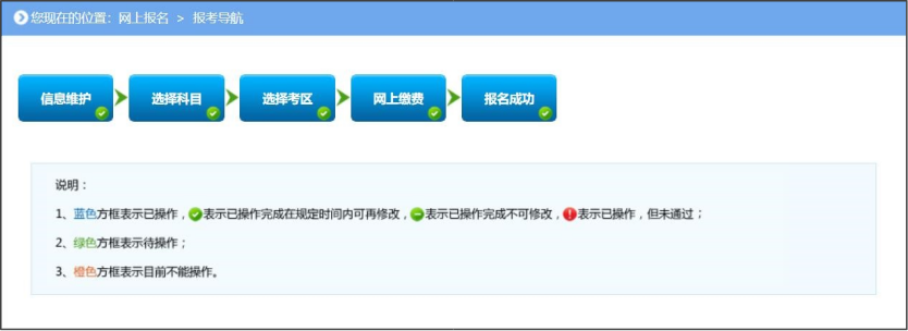 注册审核员报名流程_注册全国统一考试考生操作手册 第22张